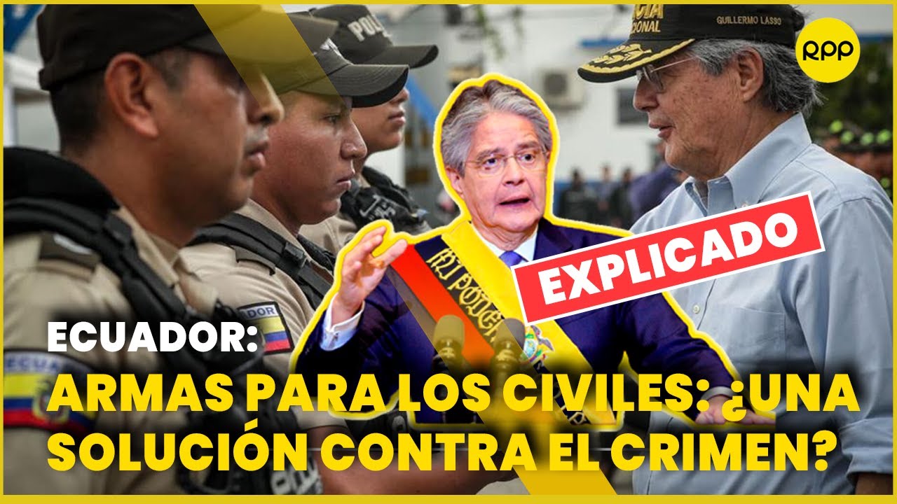 Armas para civiles en Ecuador: ¿Realmente resolverá la lucha contra la criminalidad? #ValganVerdades