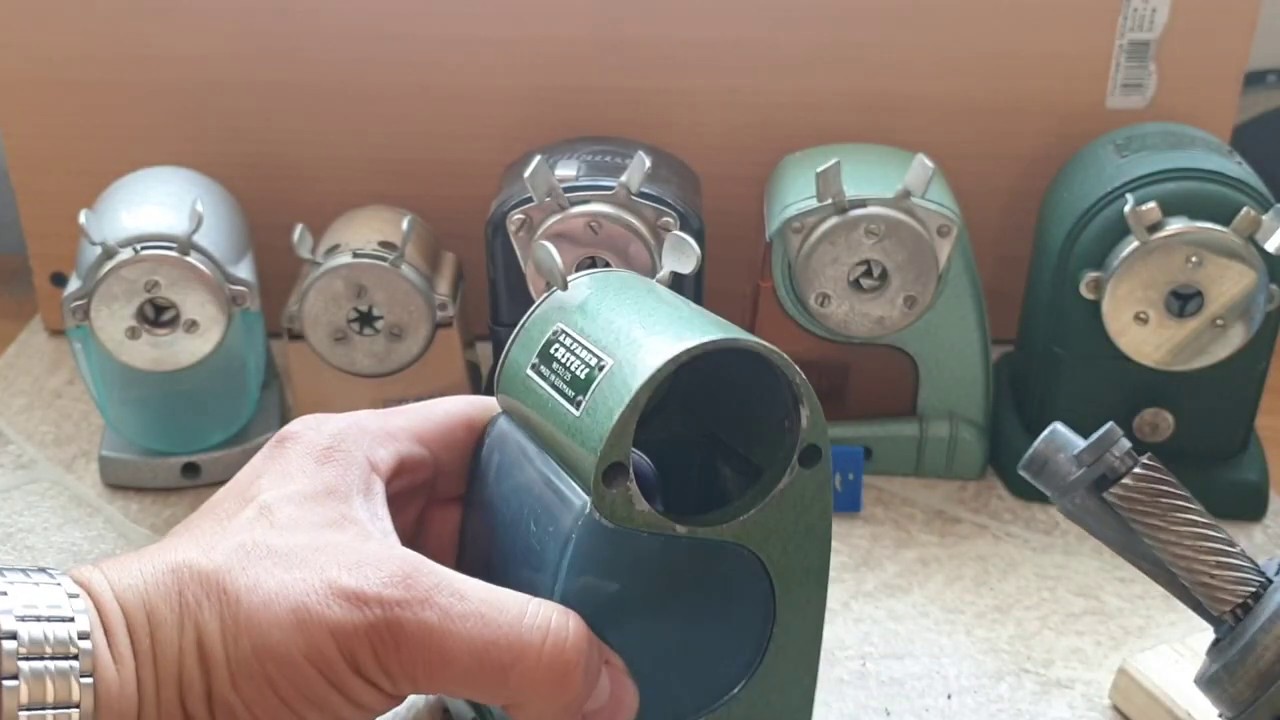 Spitzmaschinen Faber, Dahle und Co. Wie lassen Sie sich öffnen? www.Spitzmaschine.de