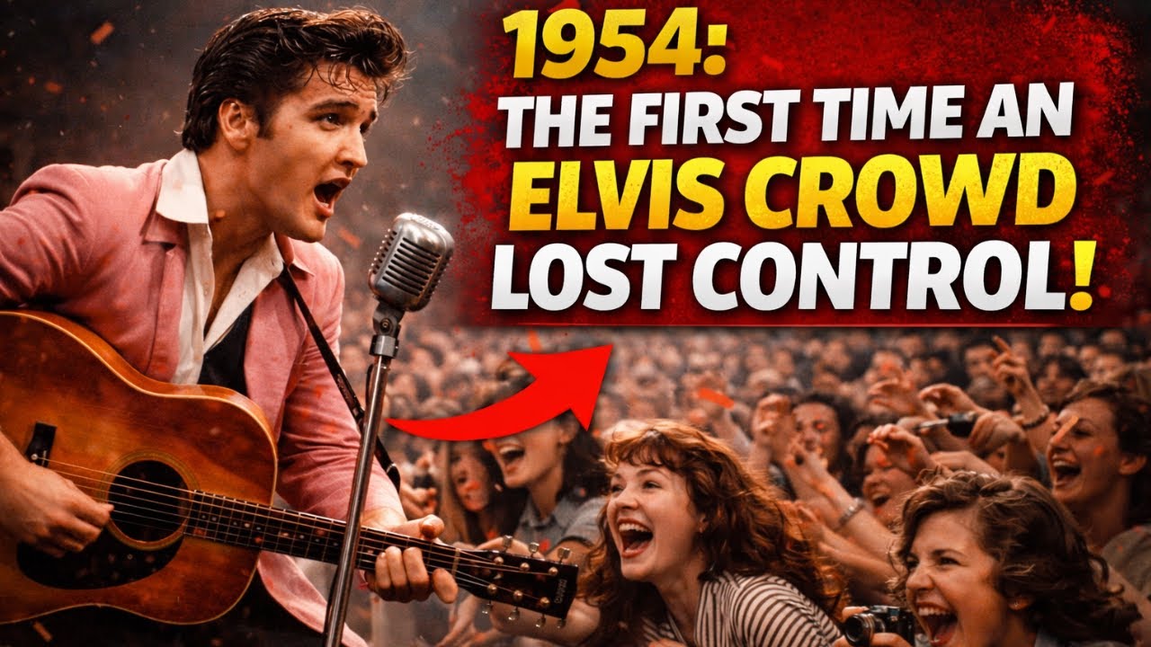 1954: The First Time an Elvis Crowd Lost Control