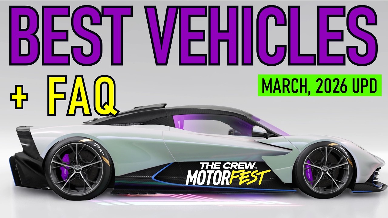 Best per Discipline + FAQ (The Crew Motorfest, March 2026 Update)