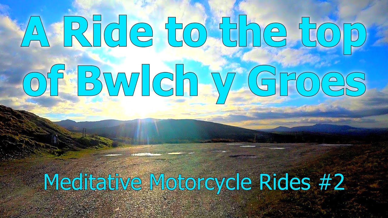 A Ride To The Top of Bwlch y Groes - Meditative Motorcycle Rides #2