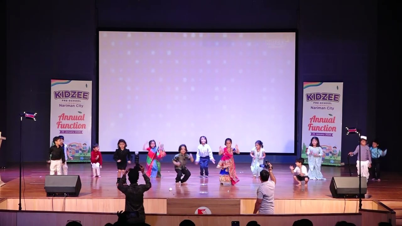 Kids + TMKOC = Full on Masti. Kidzee Nariman city Annual function 2025-26