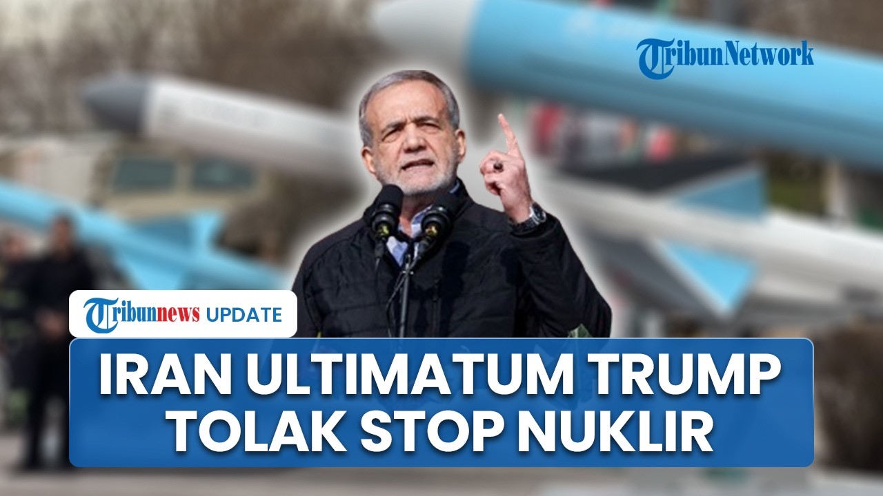 ULTIMATUM Keras Iran Tolak Perintah AS untuk Tunduk soal Produksi Nuklir, Akui Siap Hadapi Trump