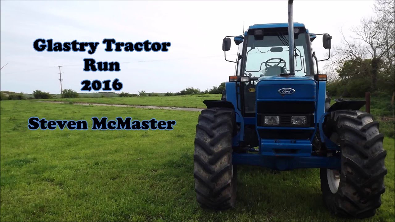 Glastry tractor run 2016