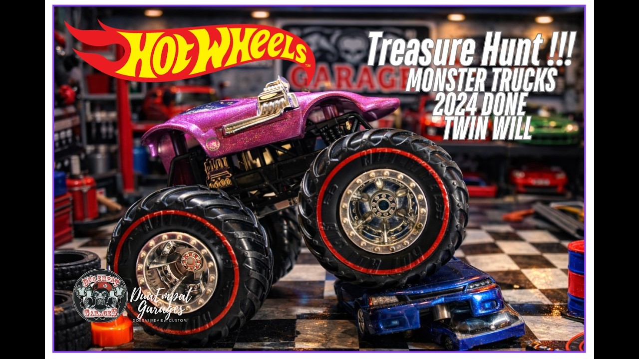 ДЕНЬ 25 - ЗАВЕРШЕНО 2024 TAMAT MONSTER TRUCKS TWIN WILL TH$