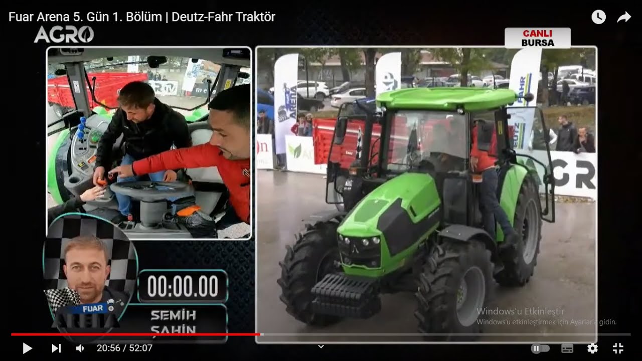 Fuar Arena 5. Gün 1. Bölüm | Deutz-Fahr Traktör