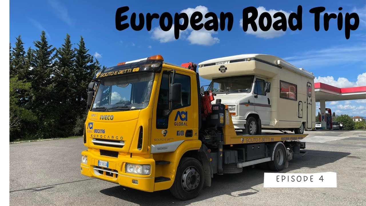 Motorhome Breakdown Nightmare on the Way to Rome!