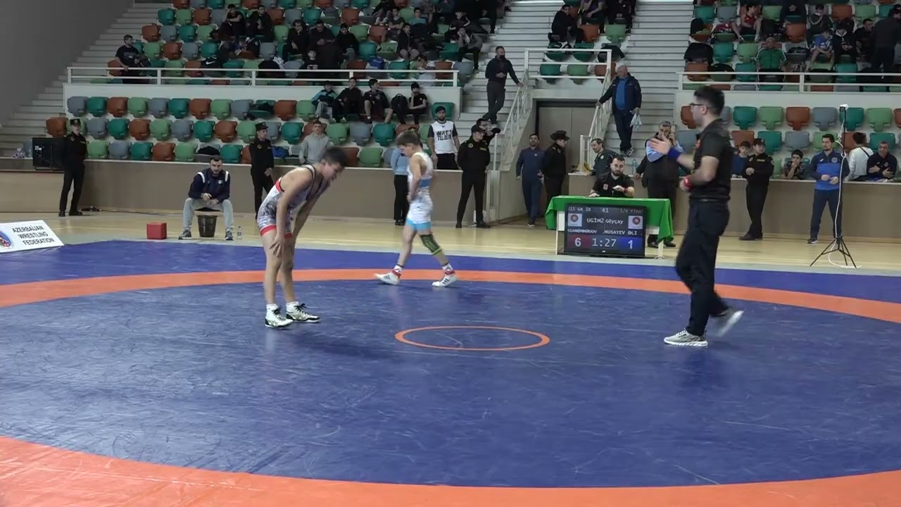 1/4 final GR - 38 kg: Umud Ağaməmmədov - Əli Musayev