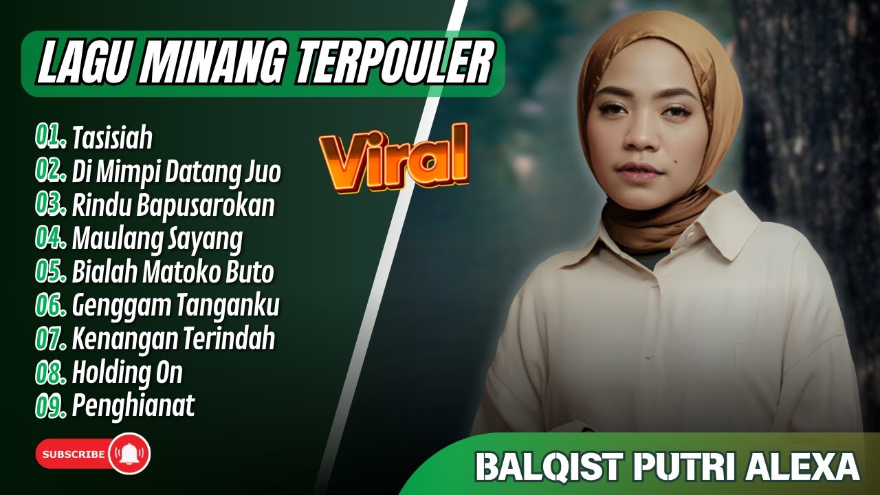 TASISIAH - Balqist Putri Alexa Full Album - DI MIMPI DAYANG JUO || LAGU POP MINANG TERBARU 2025