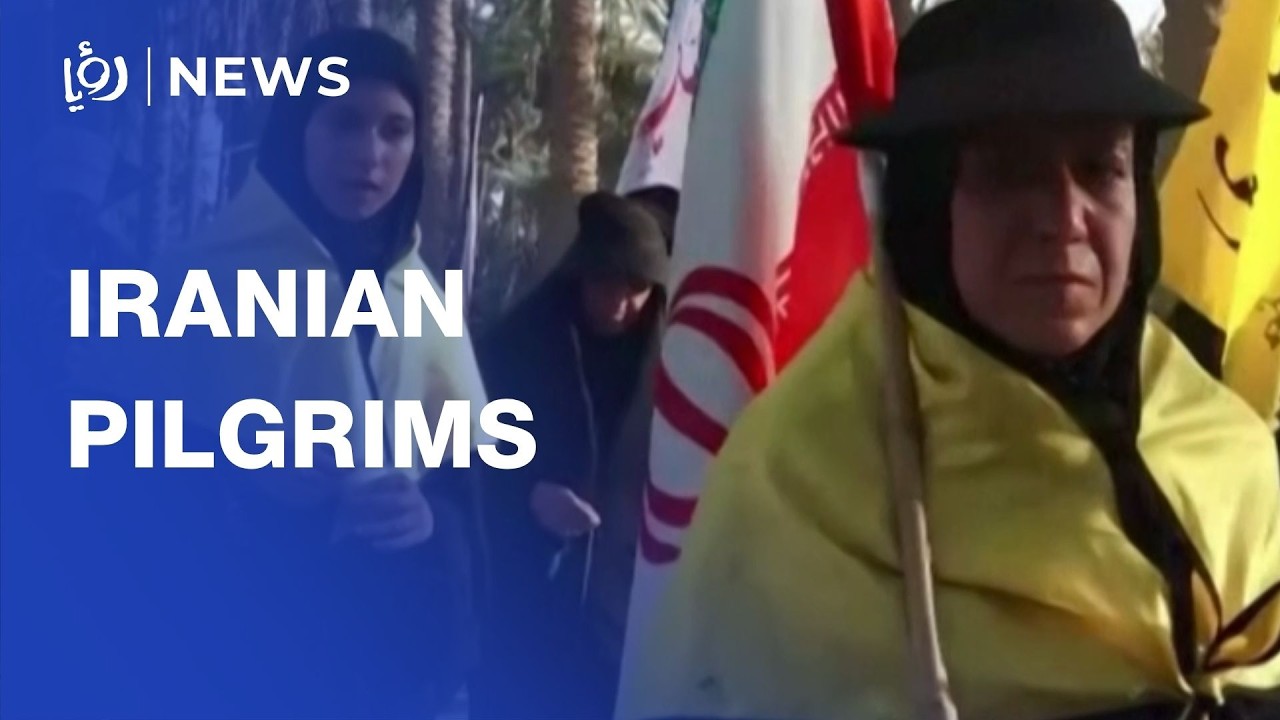 Iranian Shia pilgrims head to Iraq's Karbala for Arbaeen