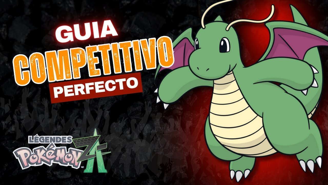 Como Entrenar A Dragonite En Pokemon Legends ZA COMPETITIVO PERFECTO