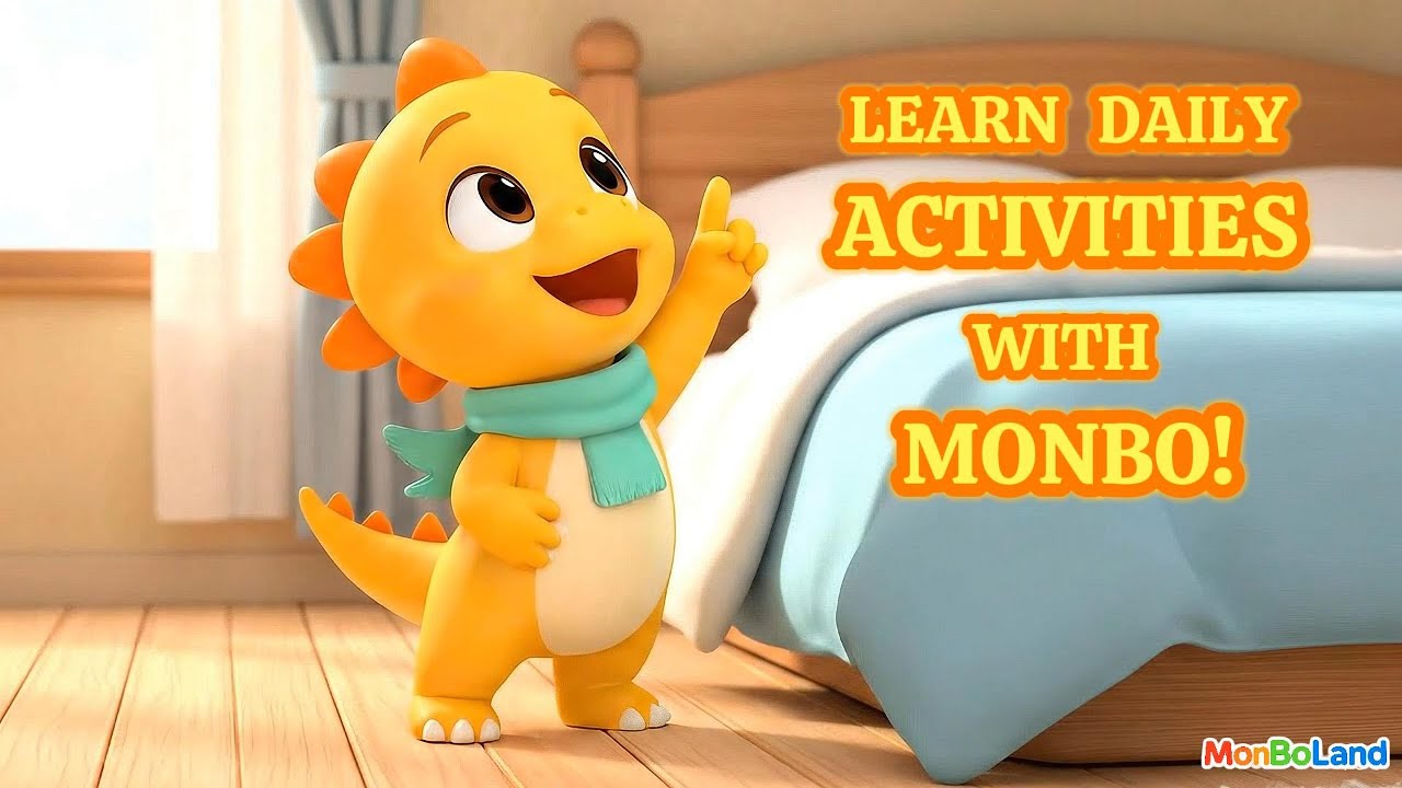 Learn Daily Activities with MonBo | Fun Morning to Night Routine | MonBoLand Official Ep 18