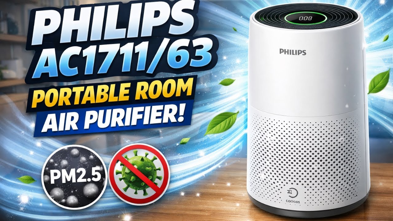 This Air Purifier Can SAVE Your Lungs! 😱 Philips AC1711/63 Review