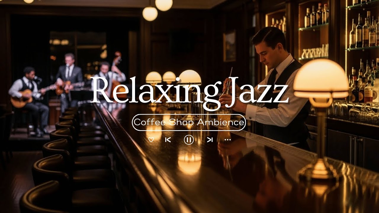Autumn Morning Jazz 🍂 Cozy Coffee Shop Ambience with Relaxing Jazz Instrumental Music to Study, Work