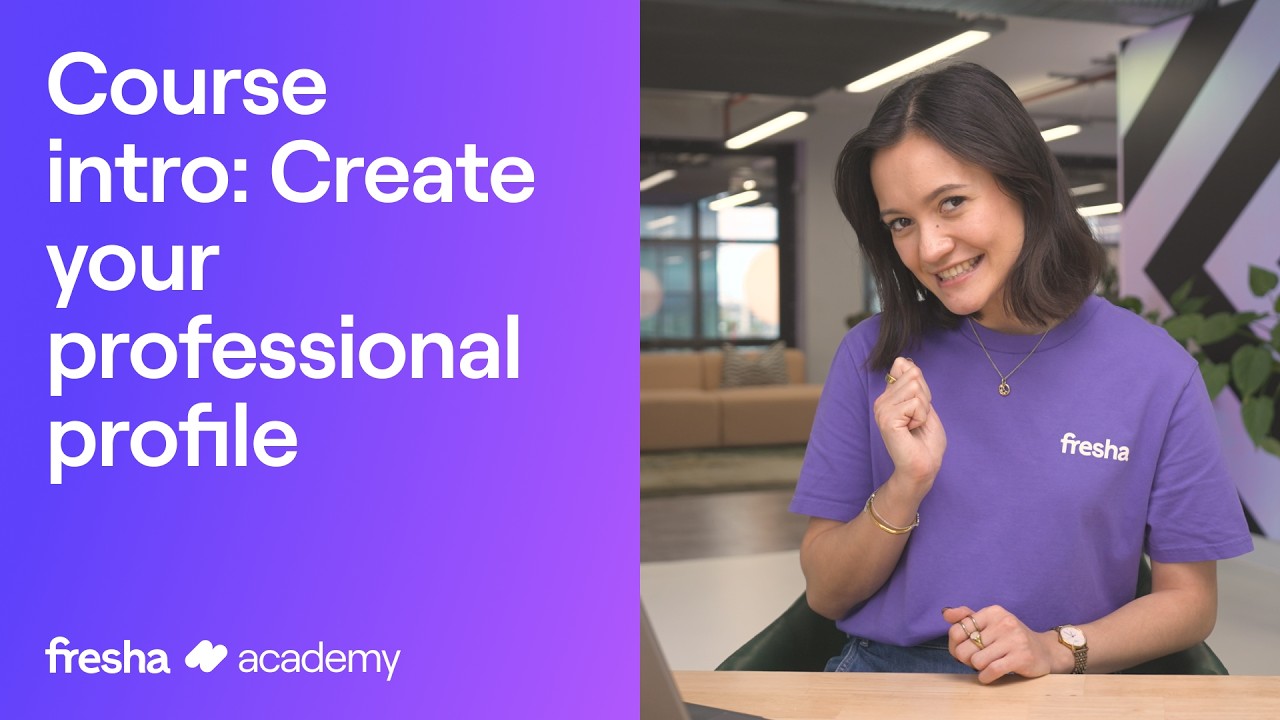Your professional profile | Fresha Academy