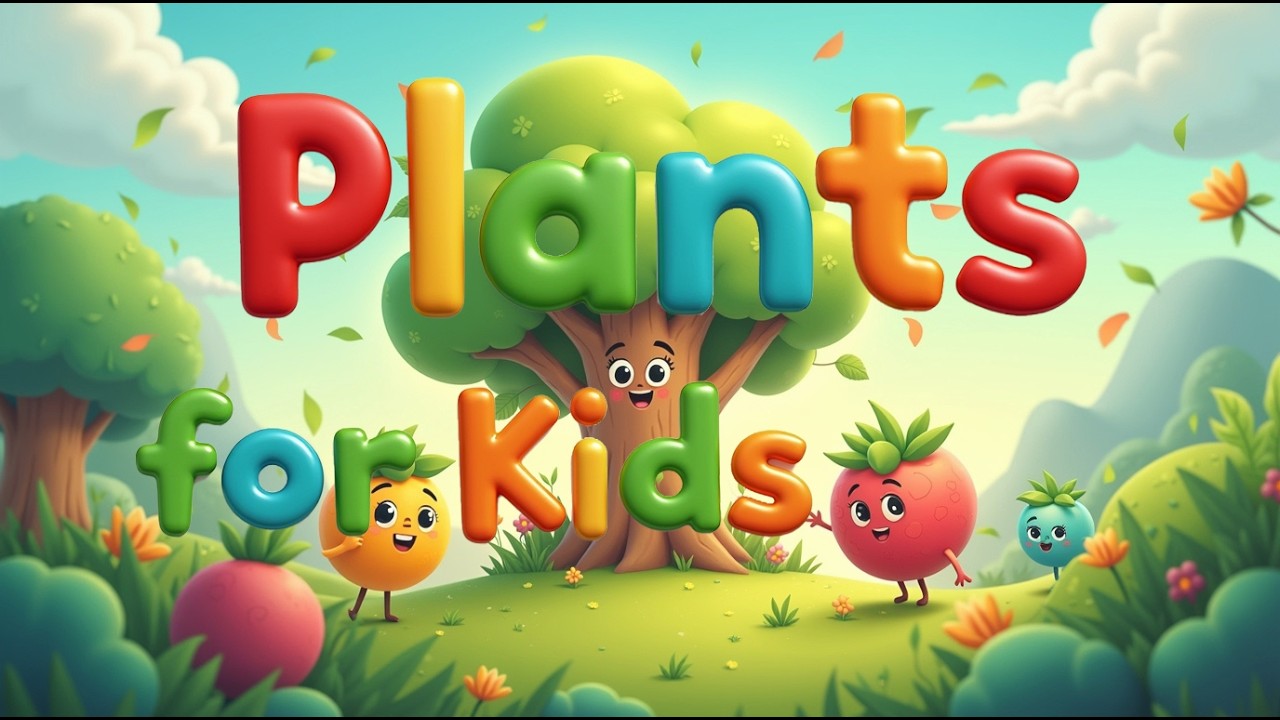 Trees Name Part 2 🌳 | पेड़ों के नाम हिंदी–English में | 3D Cartoon Learning Video for Kids