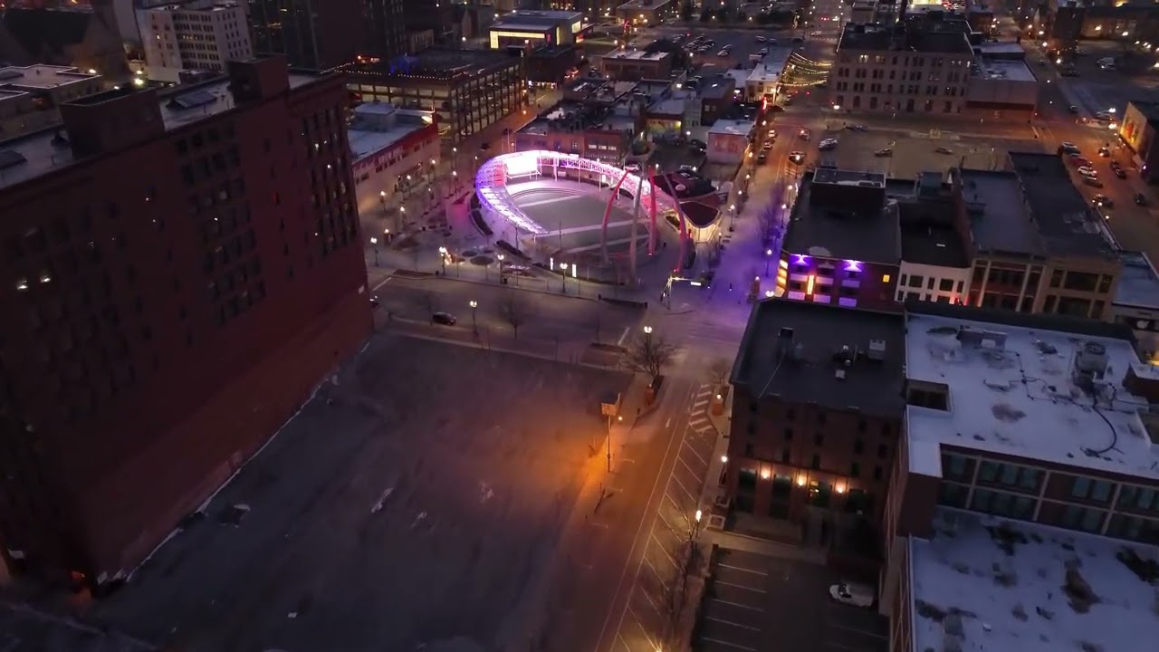 DJI MINI 3 SUNSET CRUISE OVER CANTON OHIO