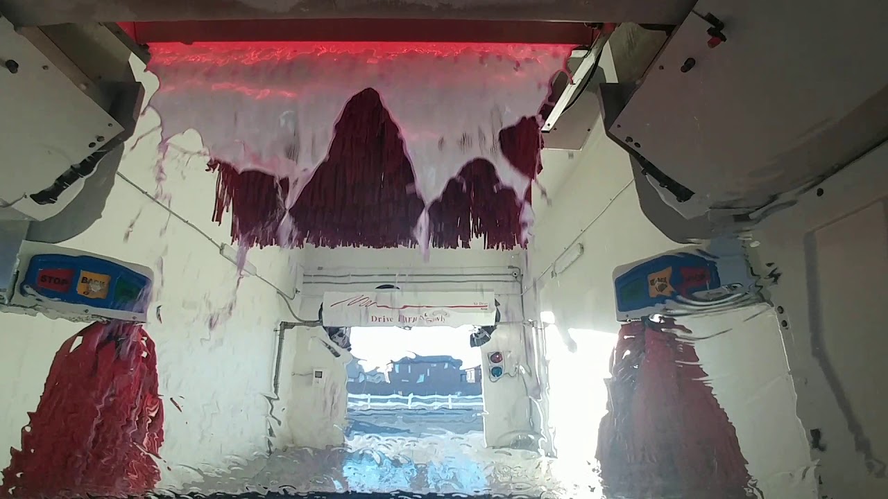 Ryko Softgloss MAXX 5 Car Wash (W/ Colorwaves) @76 Gas Station - Henderson, NV USA