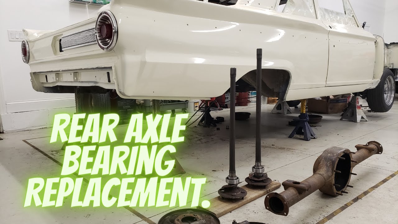 1963 Ford Fairlane Restoration Project-Rear Axle Bearing Replacement