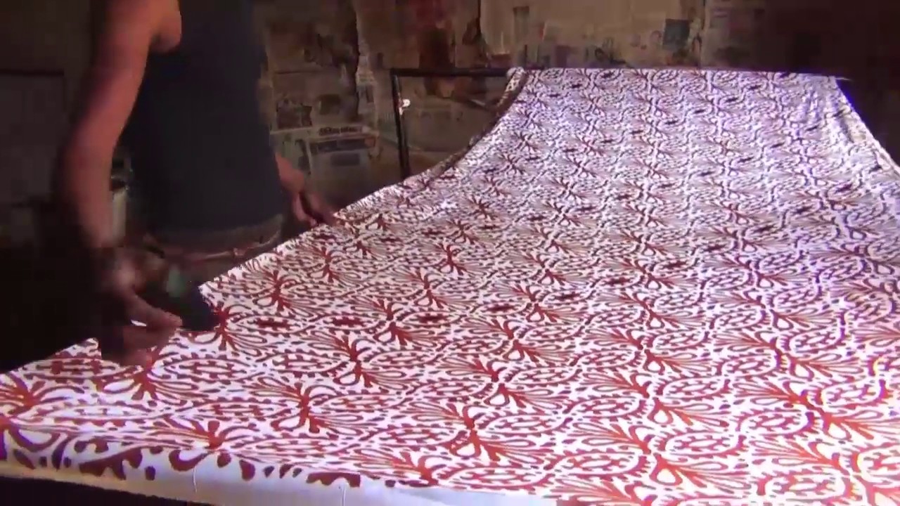 Batik Printing Ujjain, Madhya Pradesh#BatikPrinting #BatikArt #WaxResistDyeing #UjjainCrafts