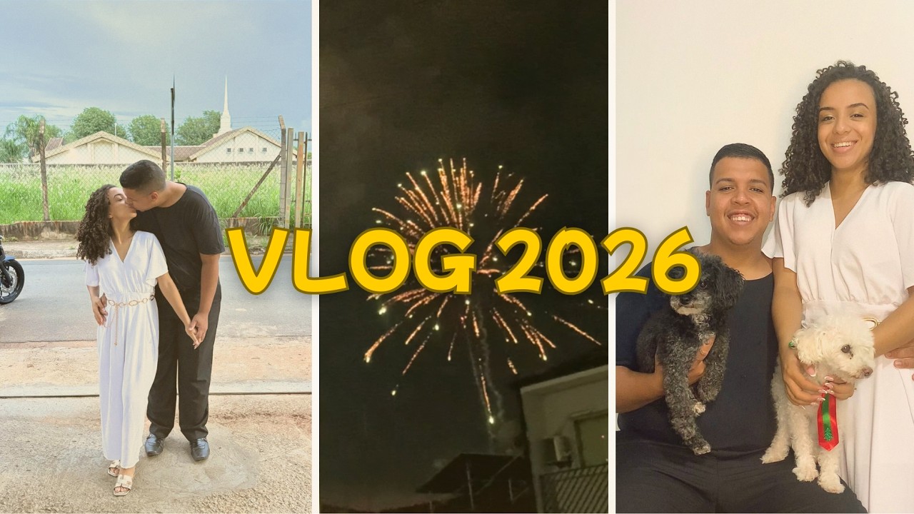 ✨ 2026 COMEÇOU! | Vlog da virada