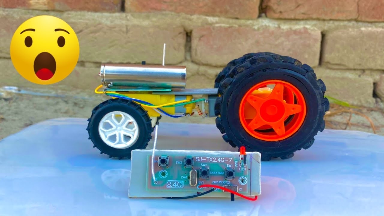 Powerful RC Monster Tractor // Tractor kesi Banaye  Real Farming Test! 🔥🚜