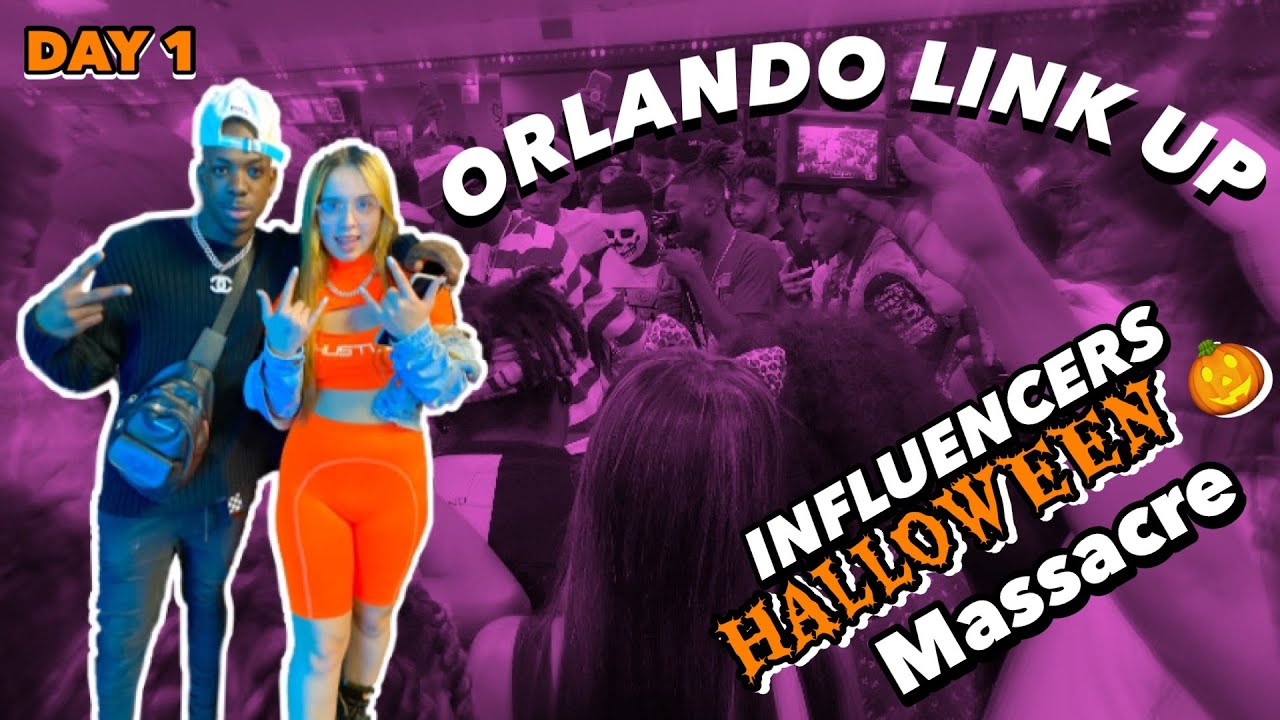 ORLANDO LINK UP || INFLUENCERS TAKEOVER ORLANDO ( LIVEST LINK UP) DAY 1
