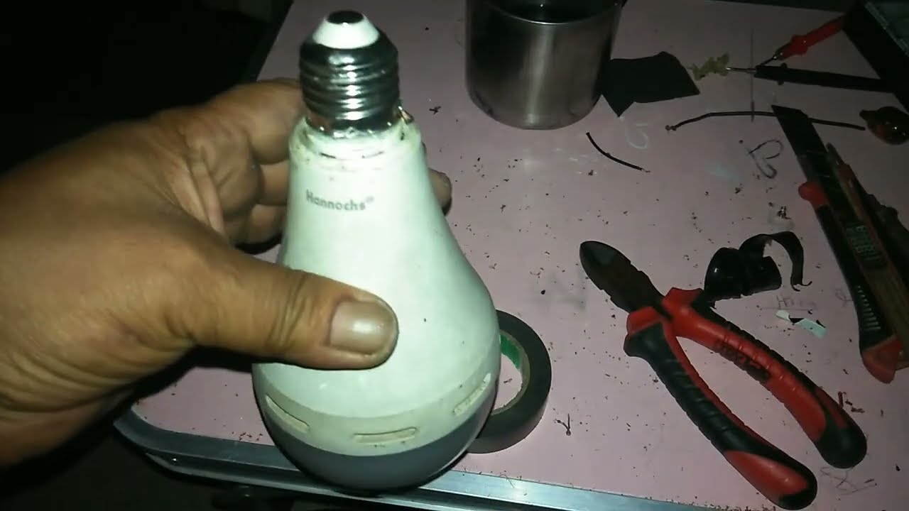 cara memperbaiki lampu emergency yang ber kedip - kedip #hafanaschannel #lampuemergency