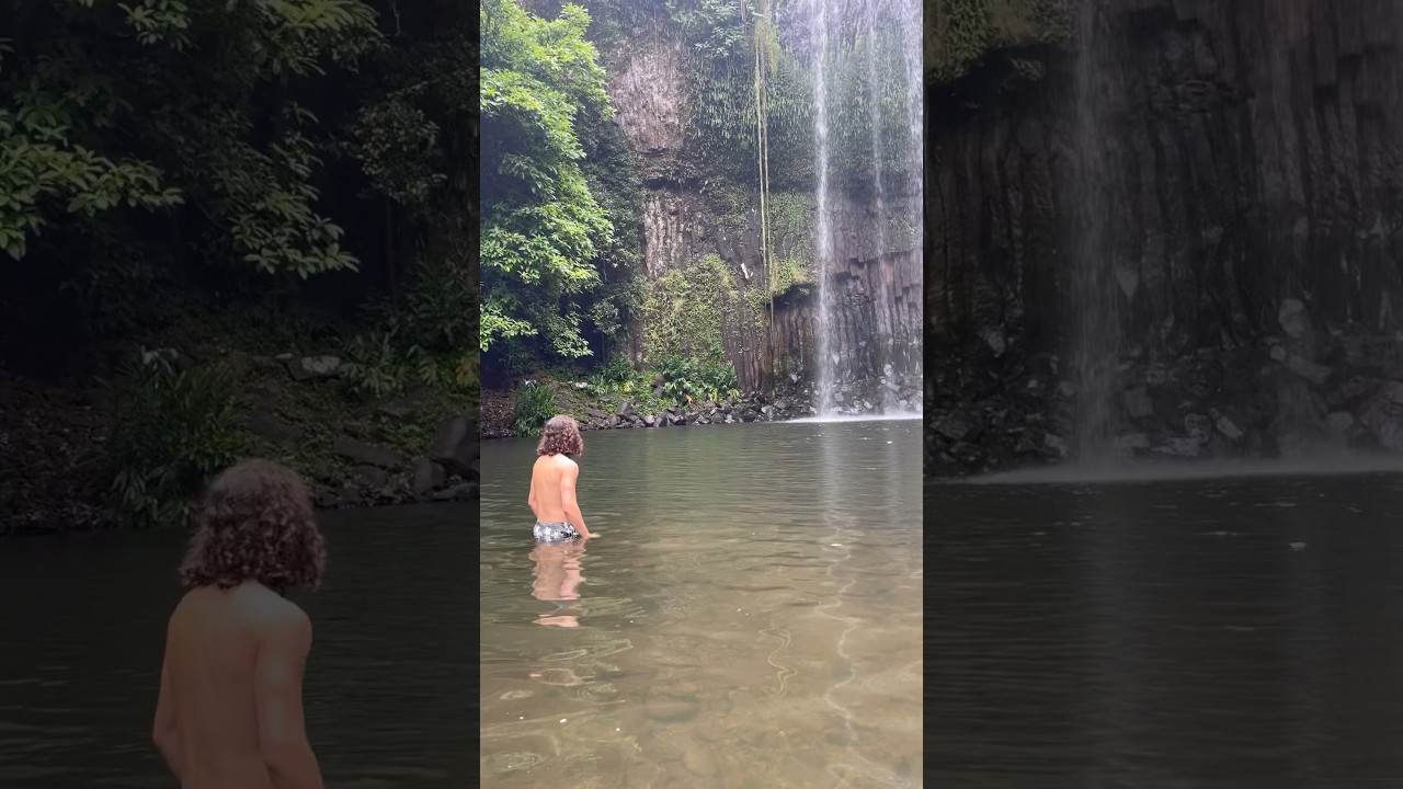 The serenity of Milla Milla Falls is worth adding to your bucket list! #Waterfall #TravelAustralia