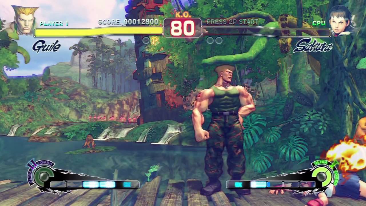 Super Street Fighter IV - Guile Arcade