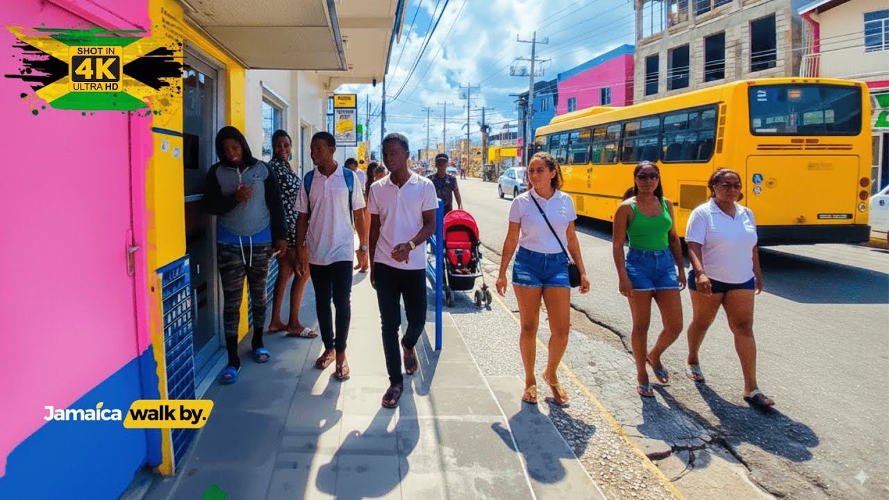 ✓What Walking In the Old Harbour Jamaica 🇯🇲 In The Morning Looks In 2025 HDR 4k