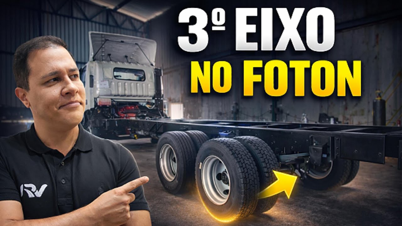 Instalação do 3º Eixo no FOTON