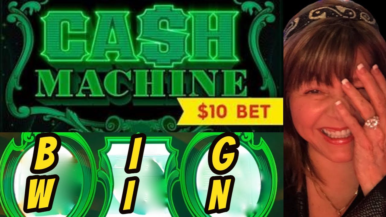 Cash Machine Lives Up To Its Name! $10 Bet Big Win!