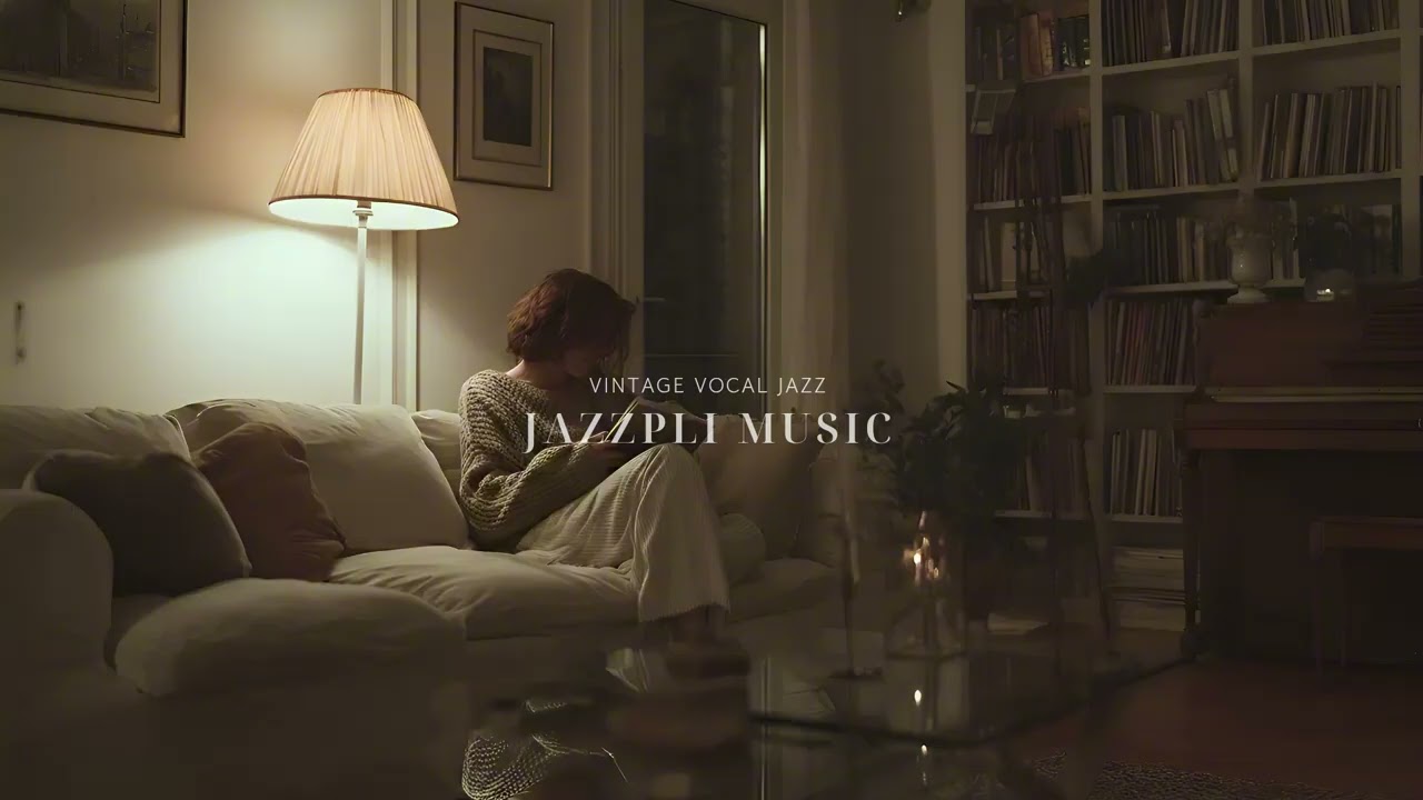 a quiet evening with books and soft jazz(playlist)