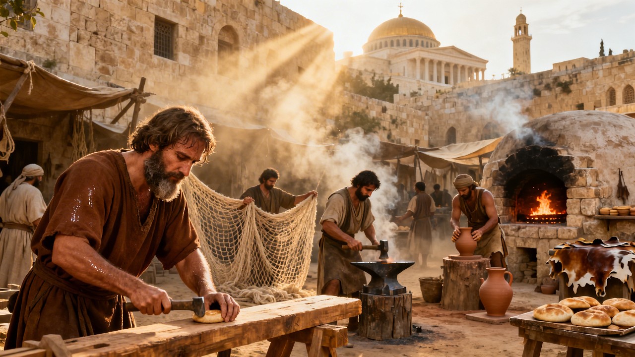 Como Eram as Profissões no Tempo de Jesus Há 2 000 Anos – Documentário Bíblico