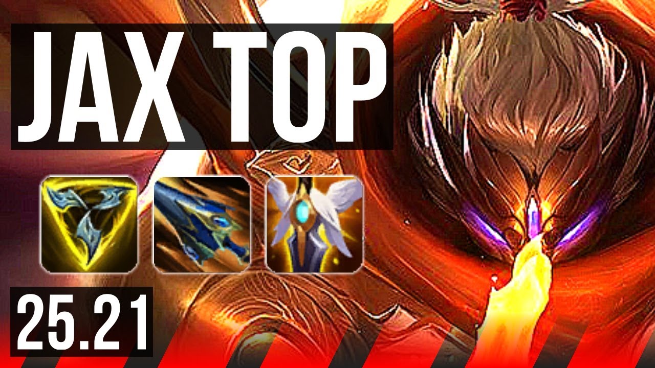 JAX vs GAREN (TOP) | Legendary | KR Master | 25.21