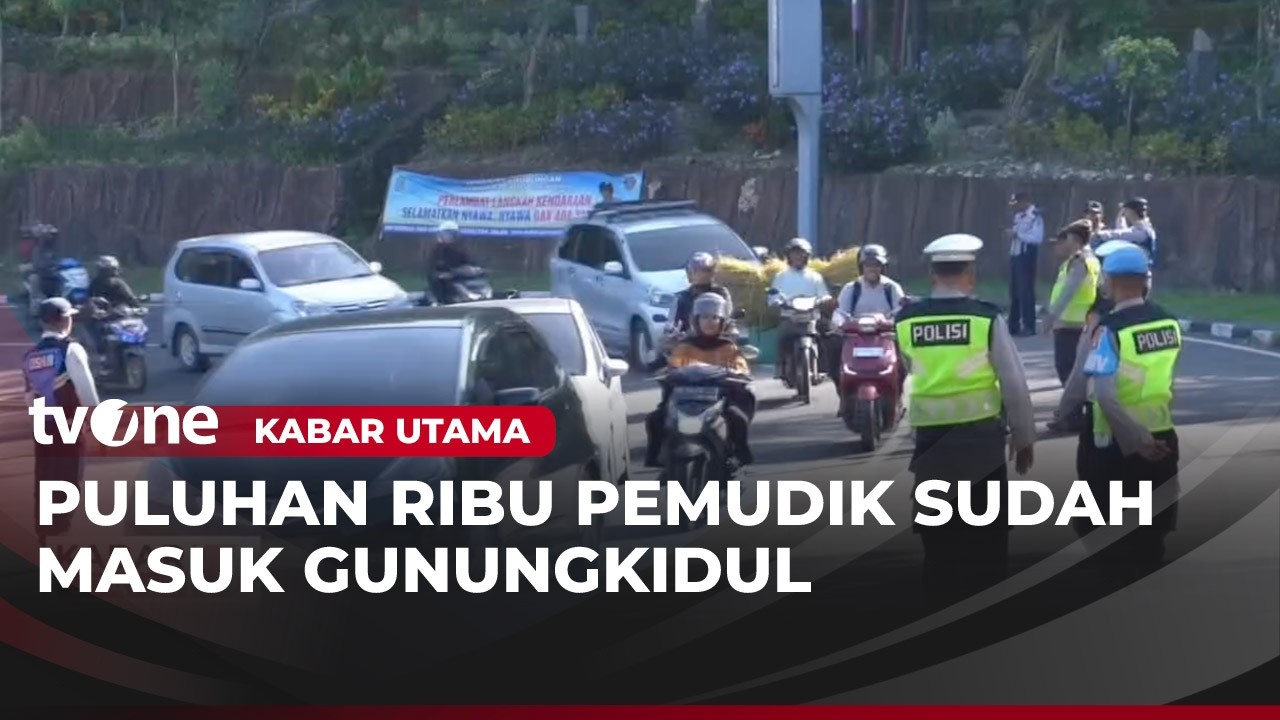 Ribuan Pemudik Mulai Padati Arus Lalu Lintas di Gunungkidul | tvOne
