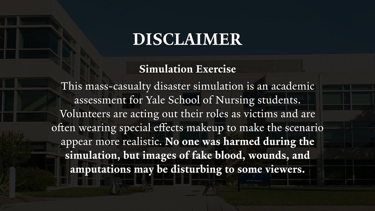 YSN Mass-Casualty Disaster Simulation 2023