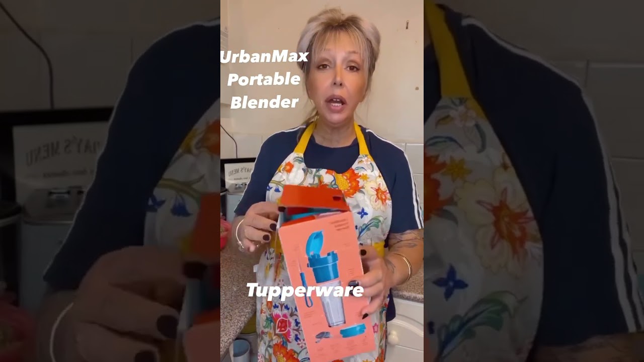 Urbanmax portable blender, by tupperware. #tupperware #tupperwareonline #goodvibes #love