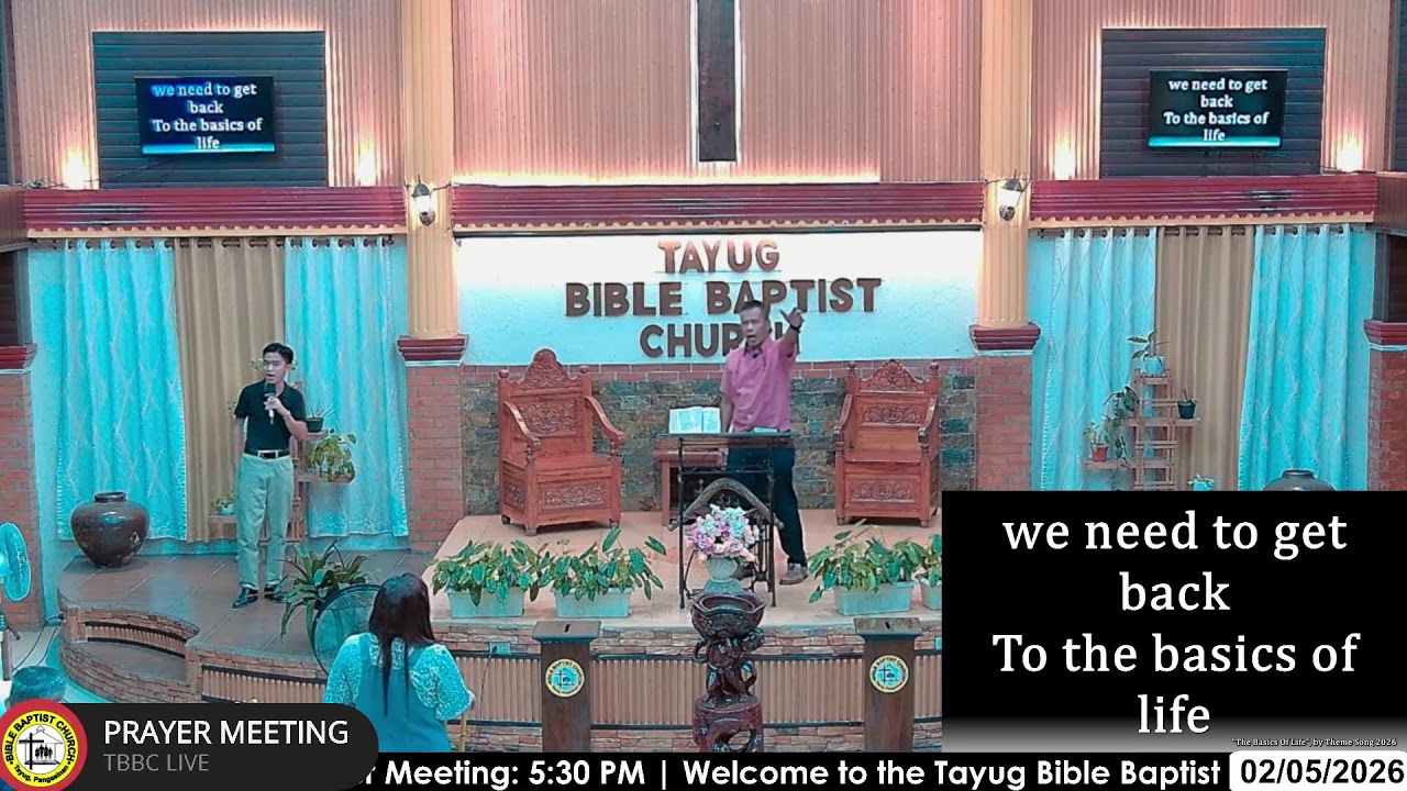 Tayug Bible Baptist Church Livestream | Multimedia Ministry