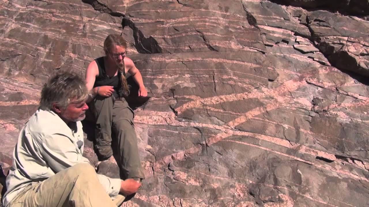 Rock deformation through pressure