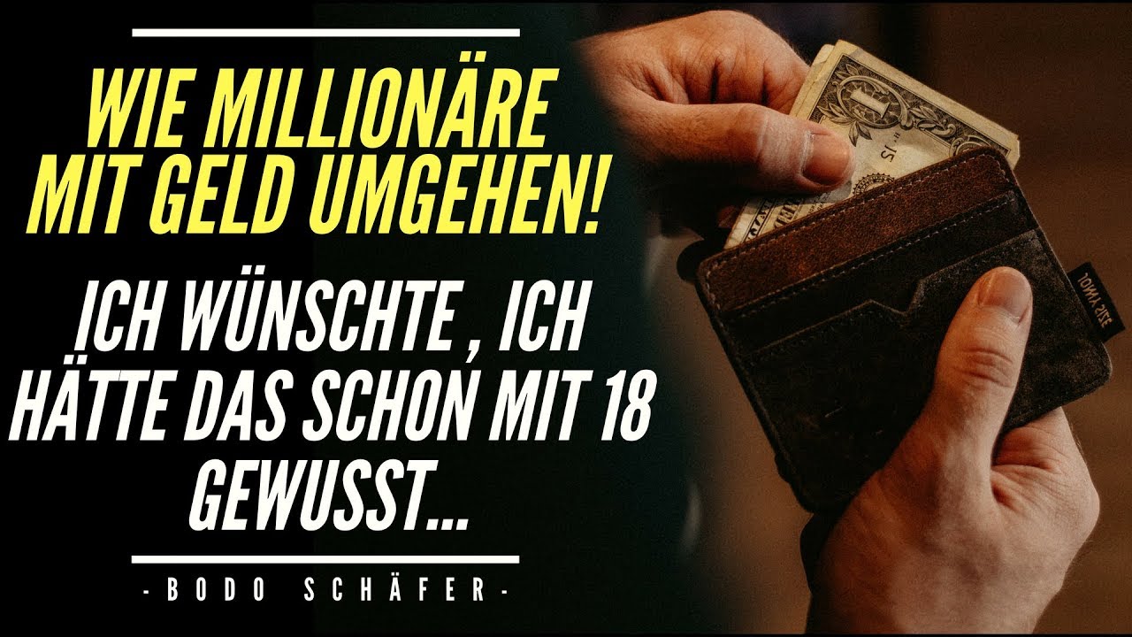 Wir müssen von den Millionären lernen!