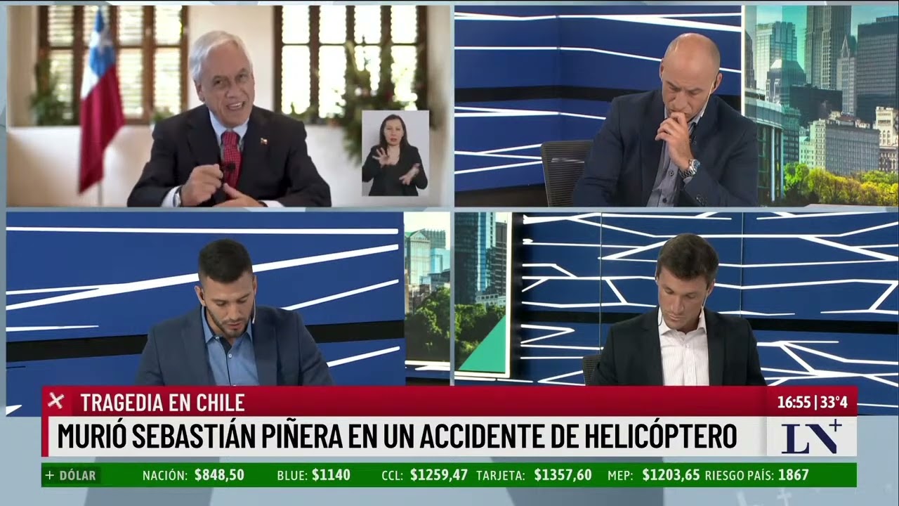 El gobierno de Boric confirmó la muerte de Piñera; falleció el expresidente de Chile