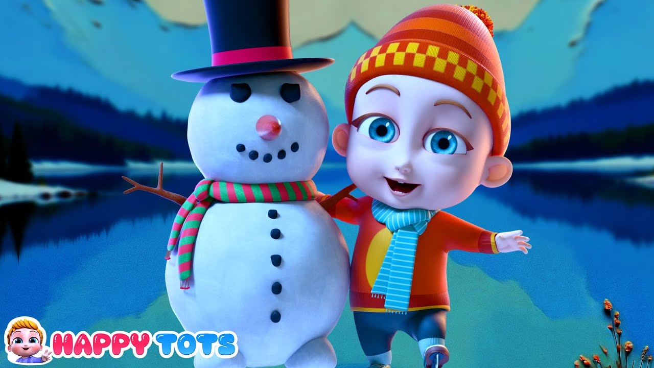 Winter Song | Fun In The Snow + More Nursery Rhymes & Kids Songs | Happy Tots