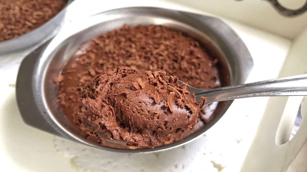 Mousse FIT de Chocolate (Low Carb)
