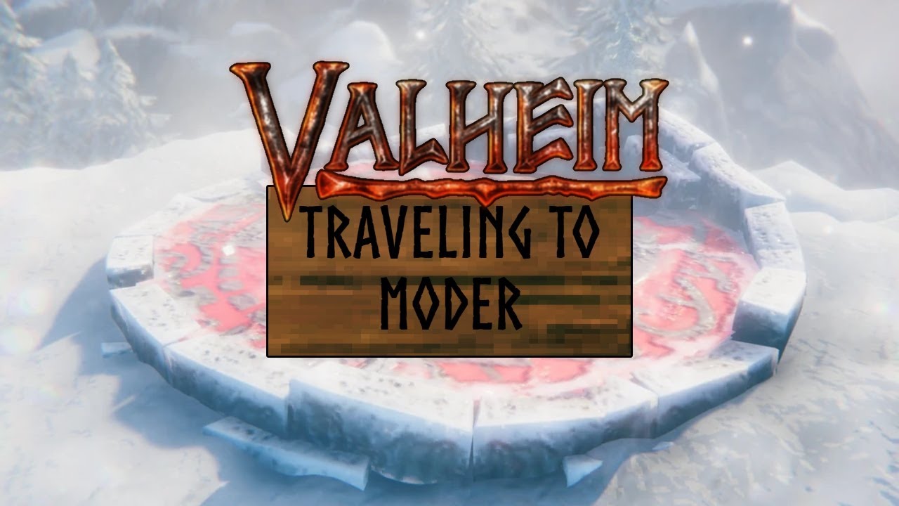 We travel to the location of Moder! | Valheim