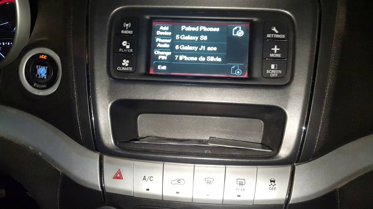 Solucion no conecta Bluetooth dodge journey