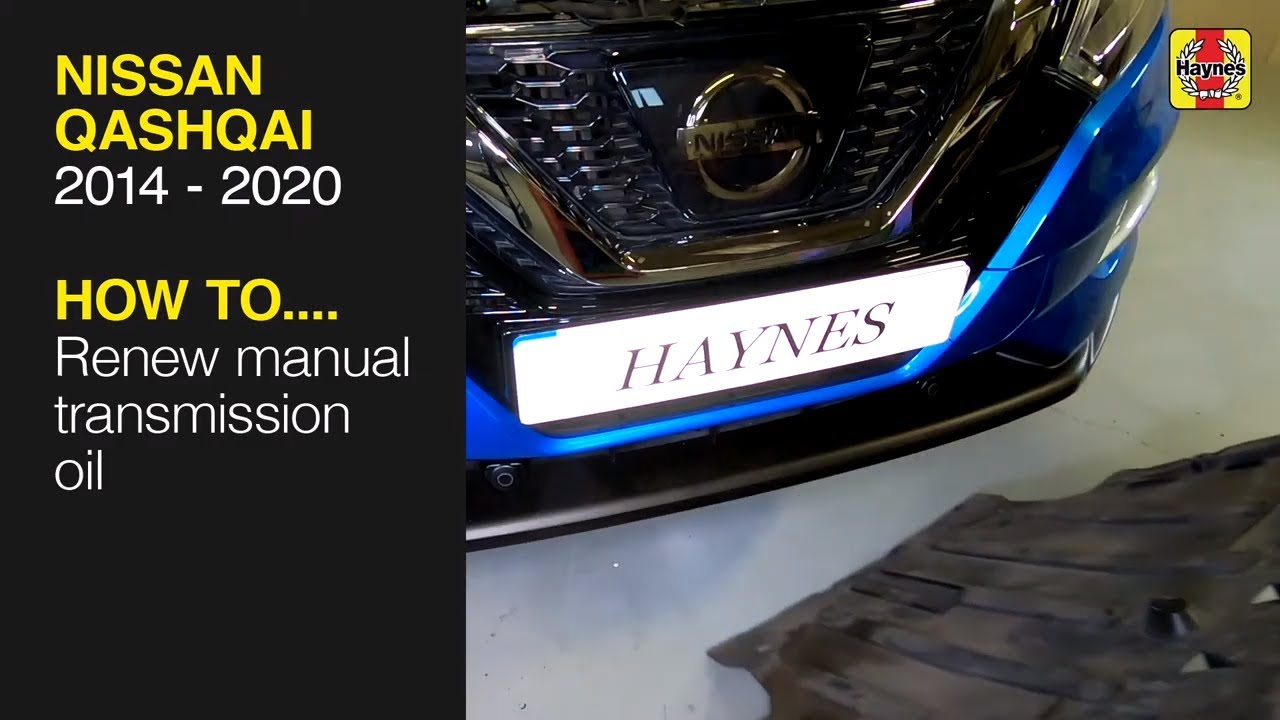 Nissan Qashqai (2014 - 2020) - Renew manual transmission oil