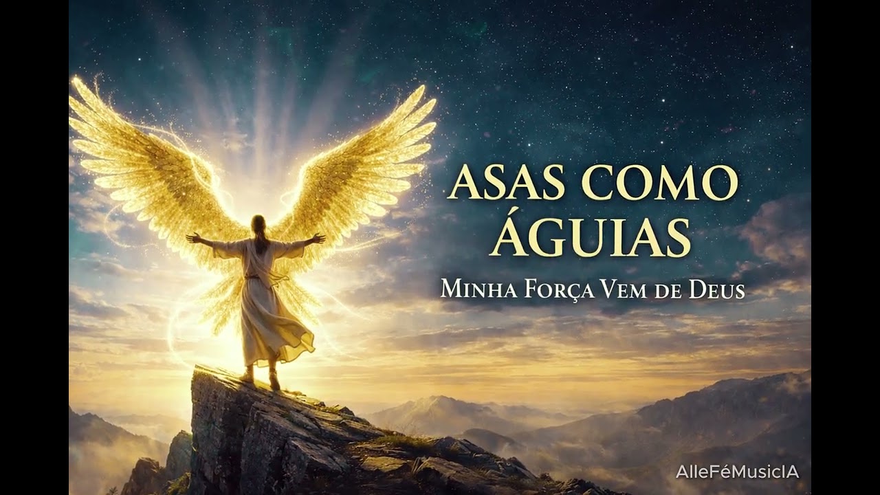 Minha Força Vem de Deus | Asas Como Águias (Canção Profética)