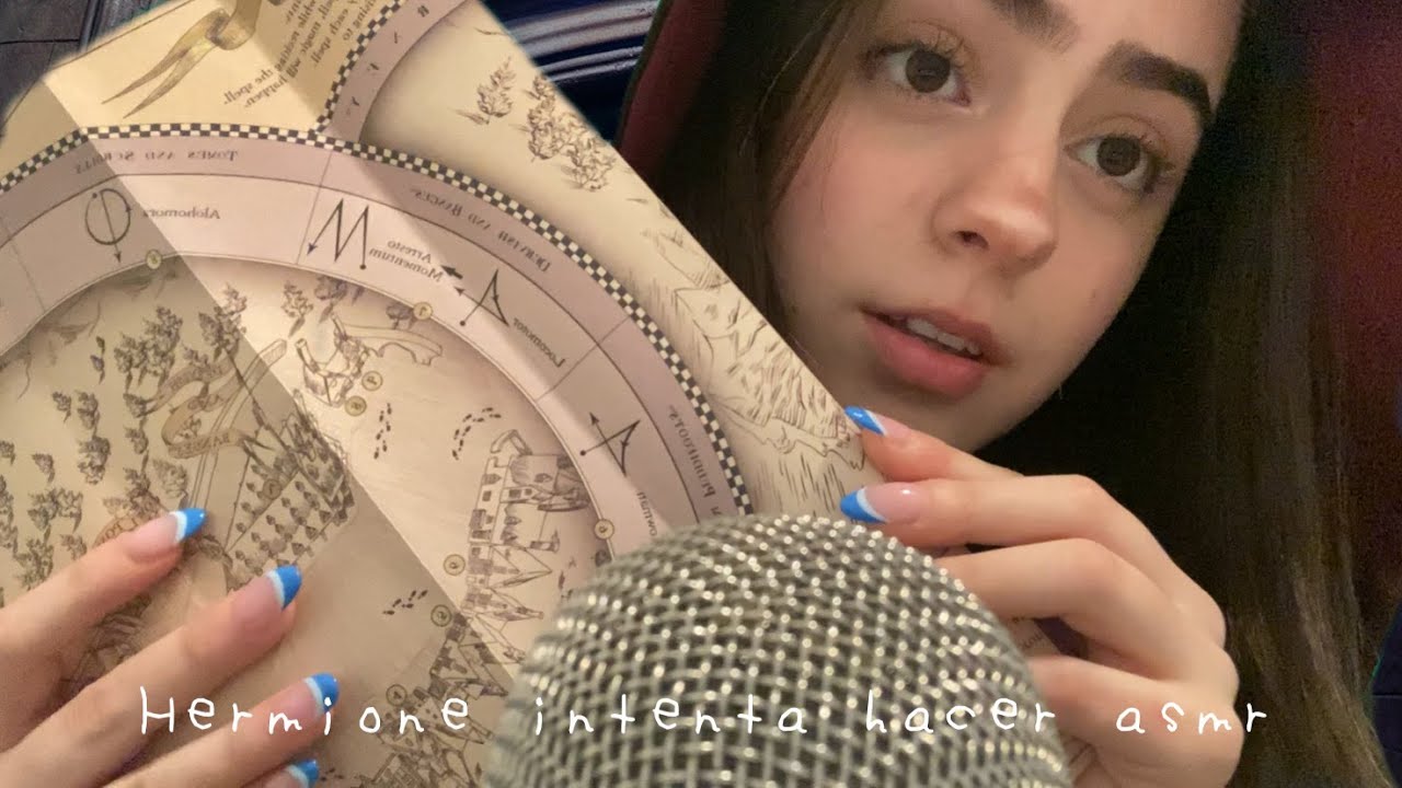 roleplay hermione intenta hacer asmr
